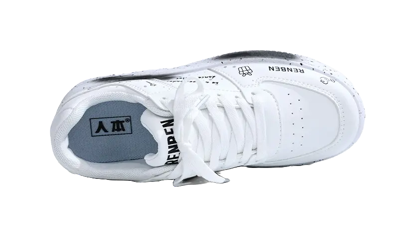 RENBEN Slip Resistant, Abrasion Resistant, Lightweight Low top Skateboard Shoes Unisex 