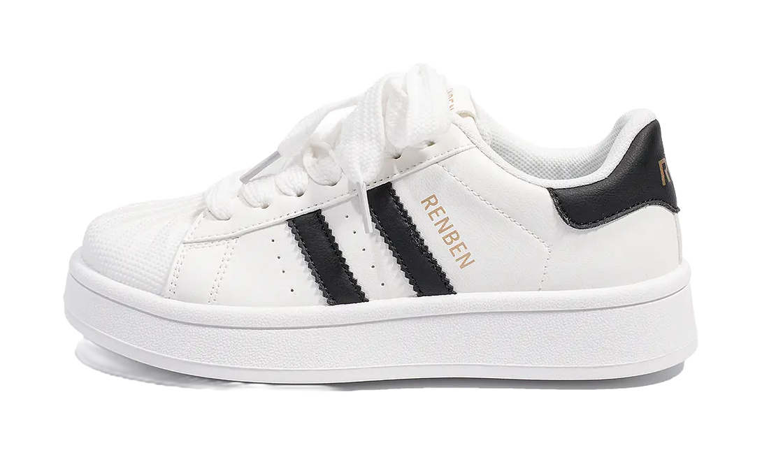 RENBEN Slip Resistant, Abrasion Resistant, Lightweight Low top Skateboard Shoes Women's 