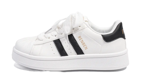 RENBEN Slip Resistant, Abrasion Resistant, Lightweight Low top Skateboard Shoes Women's 