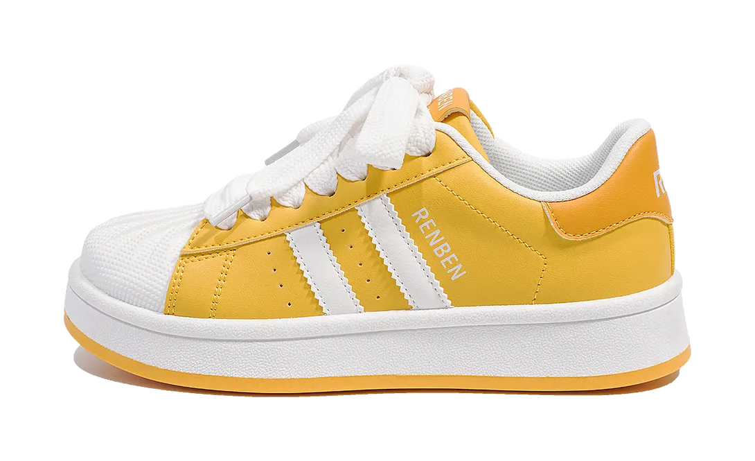 RENBEN Slip Resistant, Abrasion Resistant, Lightweight Low top Skateboard Shoes Women's 