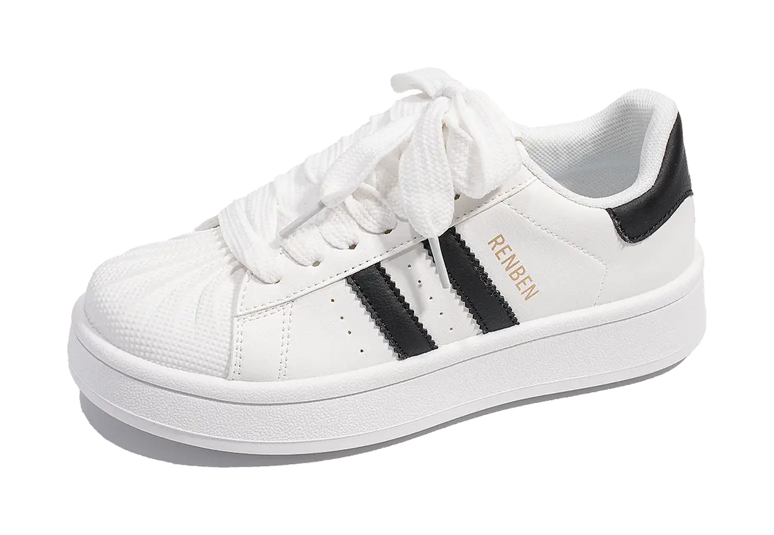 RENBEN Slip Resistant, Abrasion Resistant, Lightweight Low top Skateboard Shoes Women's 