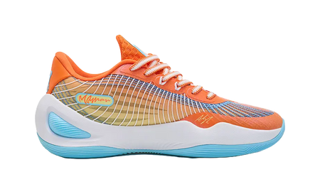 RIGORER Austin Reaves AR1 Cushioned Basketball Shoes - Orange/Yellow/Blue