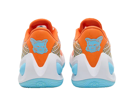 RIGORER Austin Reaves AR1 Cushioned Basketball Shoes - Orange/Yellow/Blue