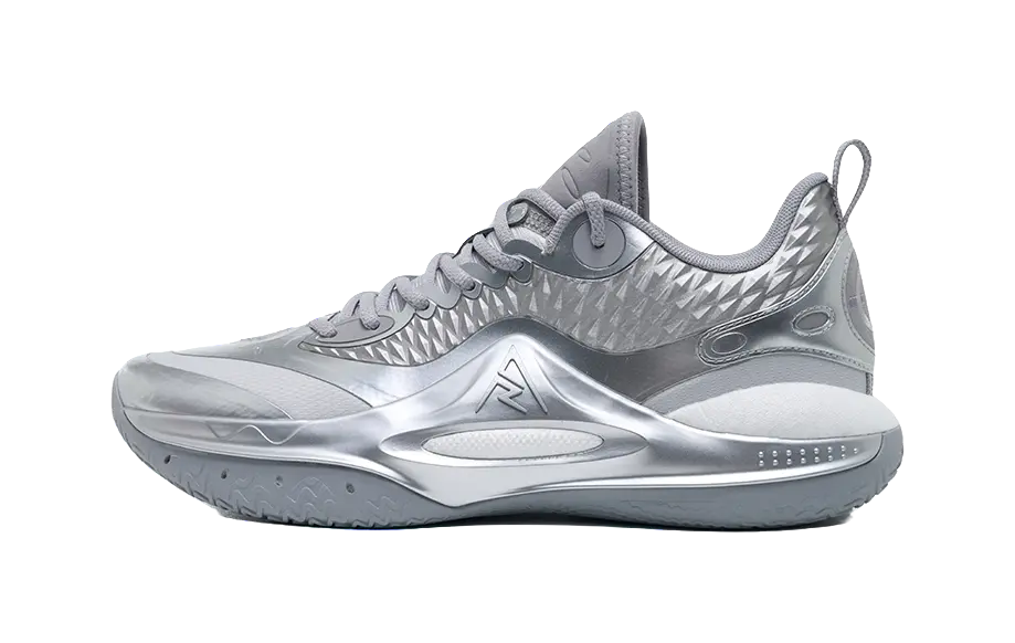 Rigorer Austin Reaves AR2 "Tempered Ghost" - Basketball Shoes Men's Silver White  vjsneaker.com