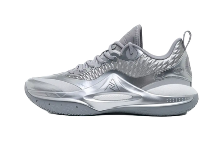 Rigorer Austin Reaves AR2 "Tempered Ghost" - Basketball Shoes Men's Silver White  vjsneaker.com