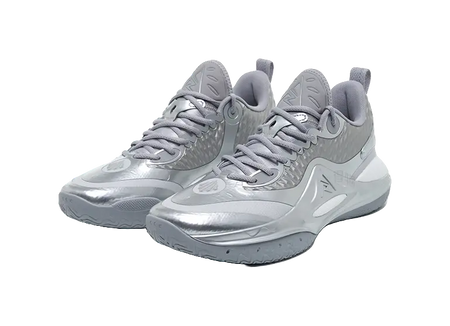Rigorer Austin Reaves AR2 "Tempered Ghost" - Basketball Shoes Men's Silver White  vjsneaker.com