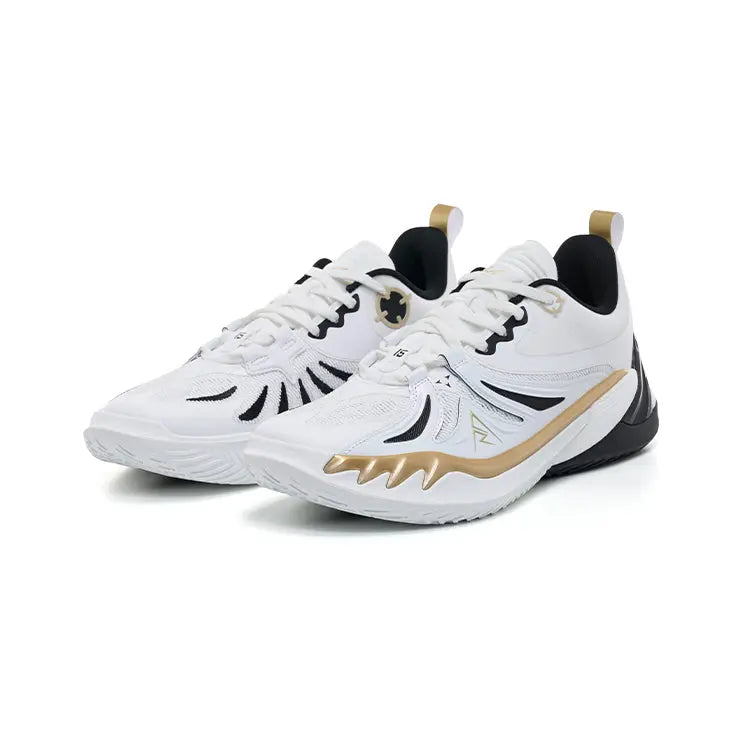 Rigorer Austin Reaves AR3 Hitman - White Gold Basketball Shoes for Men 