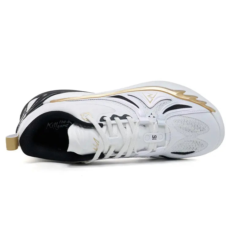 Rigorer Austin Reaves AR3 Hitman - White Gold Basketball Shoes for Men 
