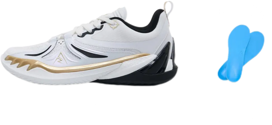 Rigorer Austin Reaves AR3 Hitman - White Gold Basketball Shoes for Men  VJSNEAKER