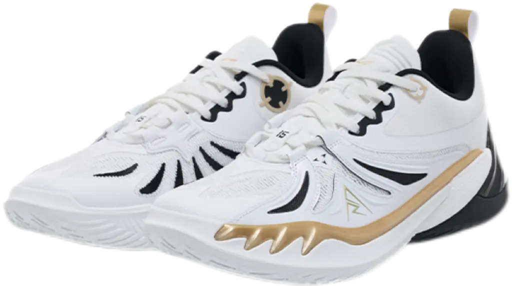 Rigorer Austin Reaves AR3 Hitman - White Gold Basketball Shoes for Men  VJSNEAKER