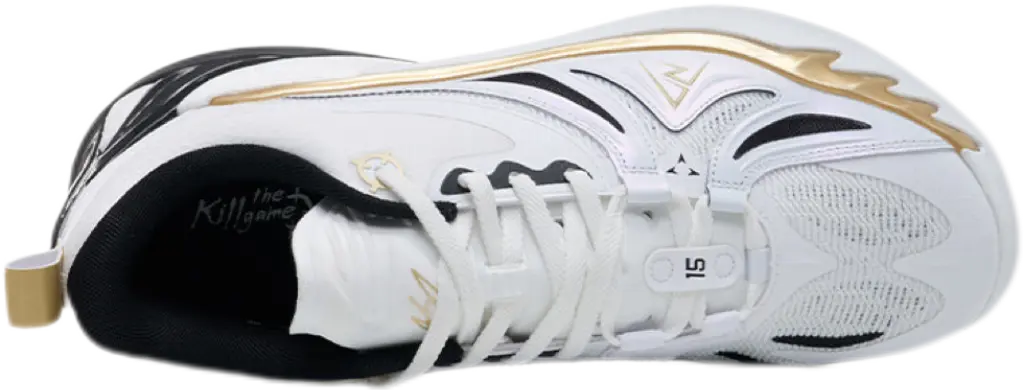 Rigorer Austin Reaves AR3 Hitman - White Gold Basketball Shoes for Men  VJSNEAKER
