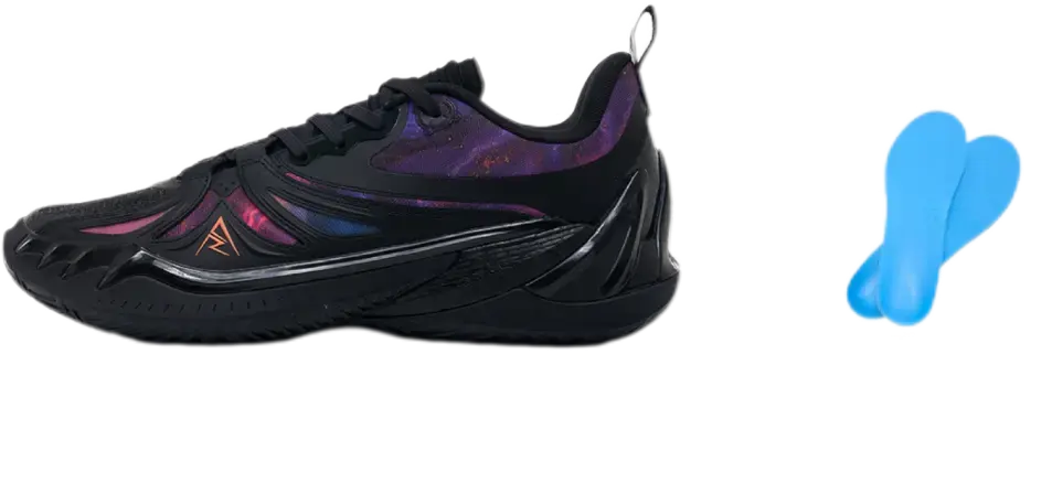 Rigorer Austin Reaves AR3 “Apollo” - Black Basketball Shoes for Men  vjsneaker.com