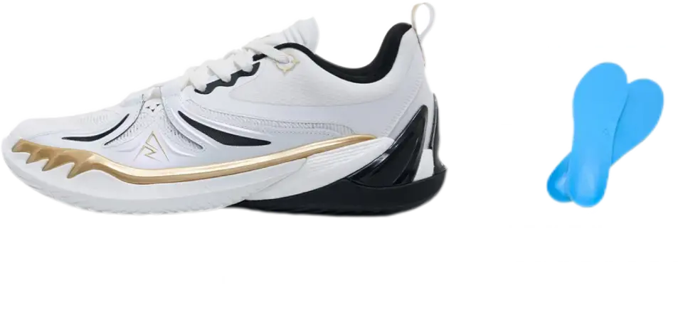 Rigorer Austin Reaves AR3 "Hitman" - White Gold Basketball Shoes for Men  vjsneaker.com