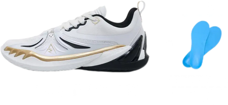 Rigorer Austin Reaves AR3 "Hitman" - White Gold Basketball Shoes for Men  vjsneaker.com
