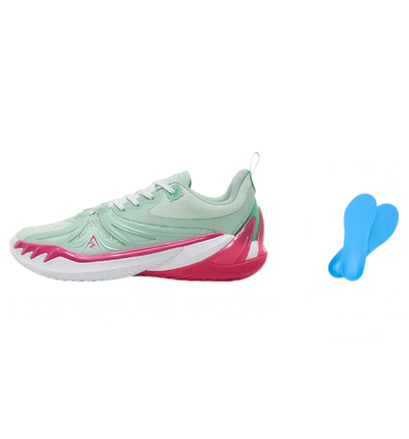 Rigorer Austin Reaves AR3 "Melon Berry" - Green Red Basketball Shoes for Men  vjsneaker.com