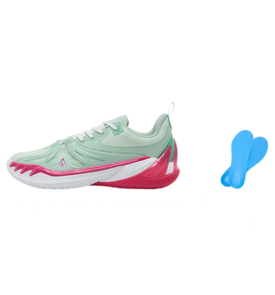 Rigorer Austin Reaves AR3 "Melon Berry" - Green Red Basketball Shoes for Men  vjsneaker.com