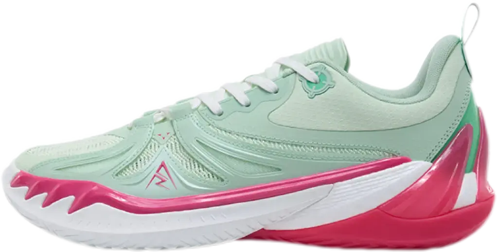 Rigorer Austin Reaves AR3 "Melon Berry" - Green Red Basketball Shoes for Men  vjsneaker.com