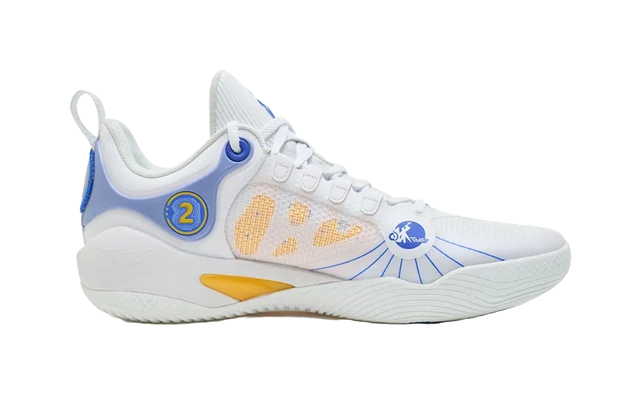 Rigorer Brandin Podziemski BP1 1962 - White Blue Basketball Shoes for Men 