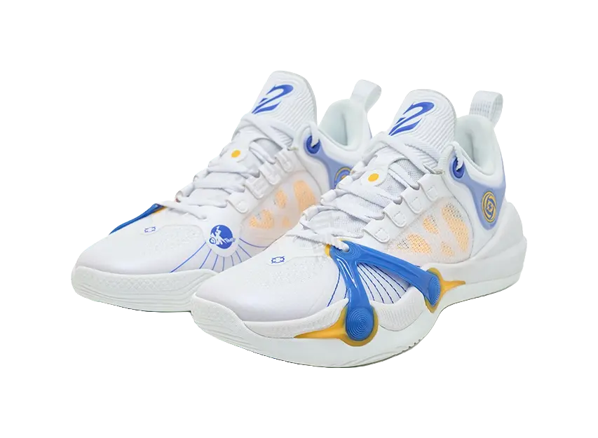 Rigorer Brandin Podziemski BP1 1962 - White Blue Basketball Shoes for Men 