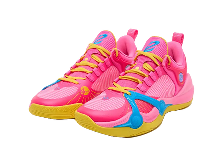 Rigorer Brandin Podziemski BP1 Valentine's Day - Pink Blue Basketball Shoes for Men 