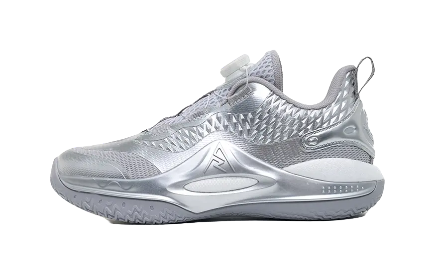 Rigorer Kids Austin Reaves AR2 "Silver" - Children's basketball shoes  vjsneaker.com