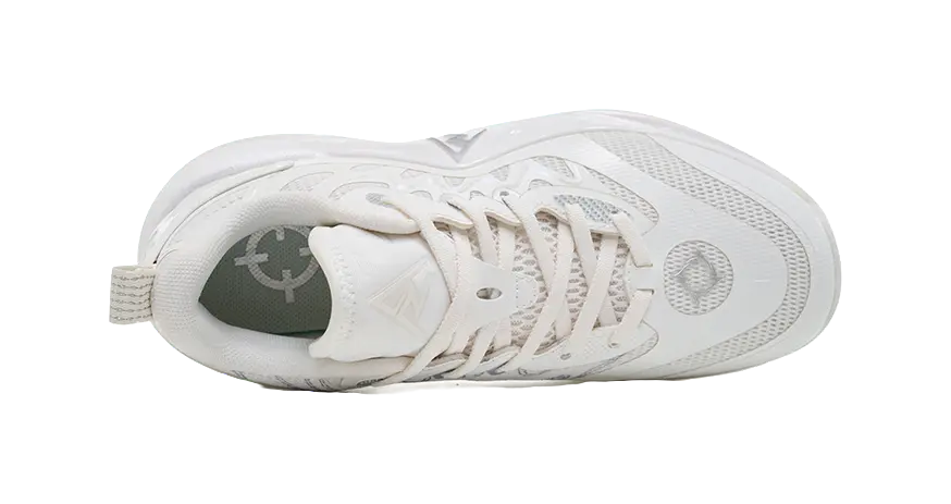 Rigorer Kids' Austin Reaves AR2 "Ghost" - basketball shoes for children in white and silver  vjsneaker.com