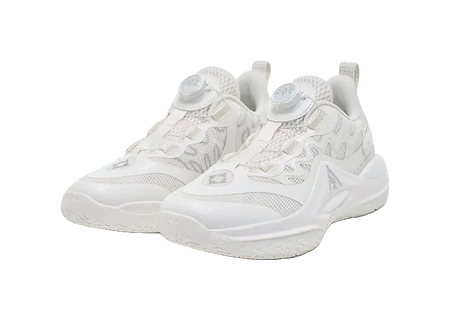 Rigorer Kids' Austin Reaves AR2 "Ghost" - basketball shoes for children in white and silver  vjsneaker.com