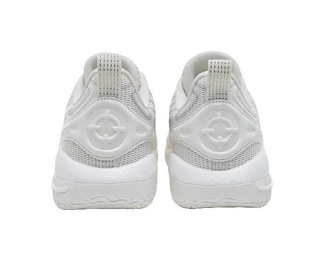 Rigorer Kids' Austin Reaves AR2 "Ghost" - basketball shoes for children in white and silver  vjsneaker.com