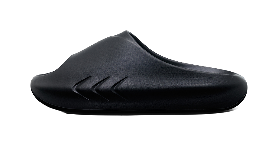 Rigorer Mini Shark Slide - Black Slide Slippers for Unisex 