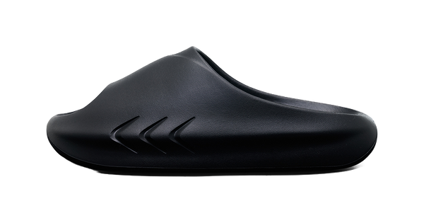 Rigorer Mini Shark Slide - Black Slide Slippers for Unisex 