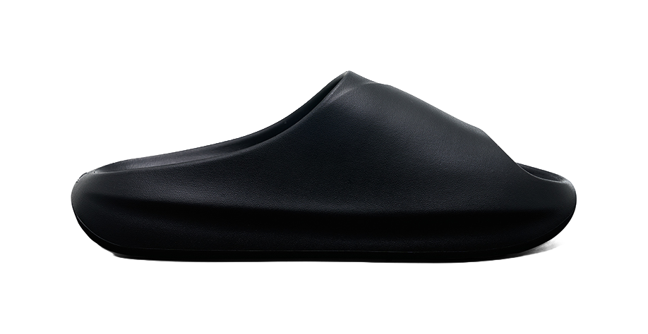 Rigorer Mini Shark Slide - Black Slide Slippers for Unisex 