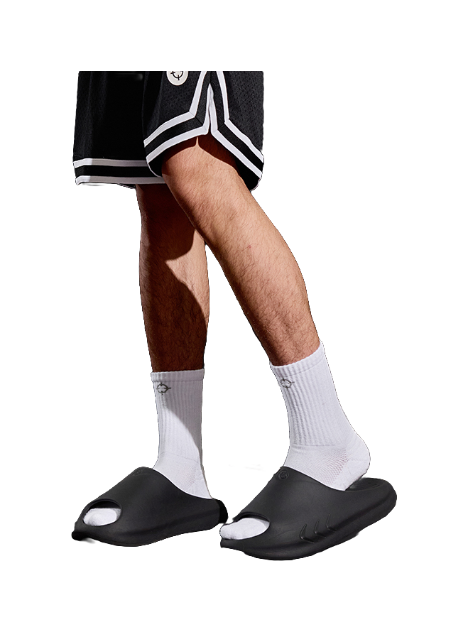 Rigorer Mini Shark Slide - Black Slide Slippers for Unisex 