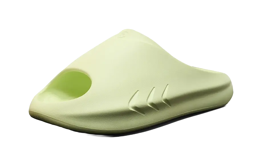 Rigorer Mini Shark Slide - Green Slide Slippers for Unisex 