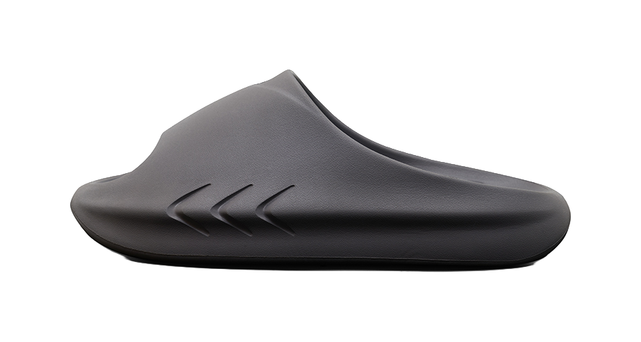 Rigorer Mini Shark Slide - Grey Slide Slippers for Unisex 