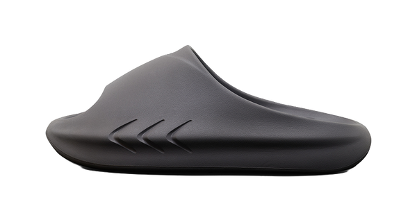 Rigorer Mini Shark Slide - Grey Slide Slippers for Unisex 