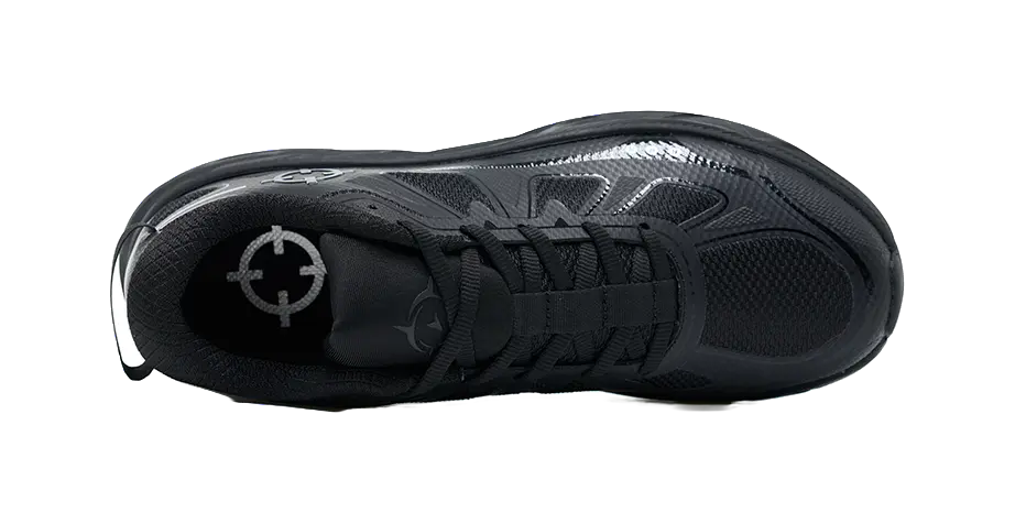 Rigorer Running Shoes - Black Running Shoes for Men 