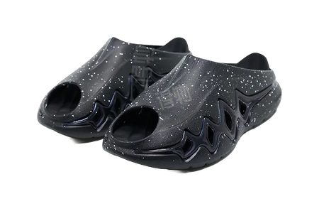 Rigorer Shark 3 Slides - Black Slide Slippers for Unisex 