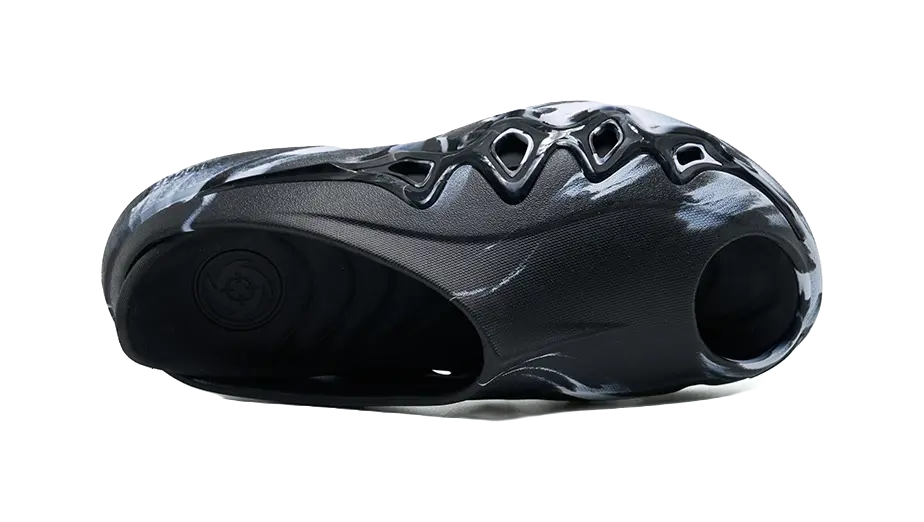 Rigorer Shark 3 Slides - Black White Slide Slippers for Unisex 