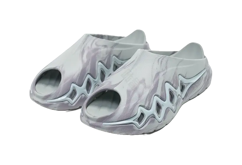 Rigorer Shark 3 Slides Grey - Grey Slide Slippers for Unisex 