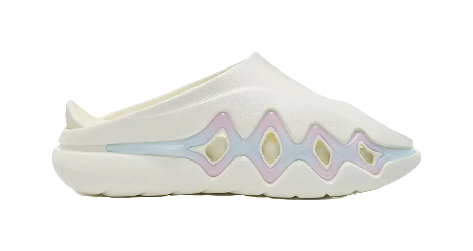 Rigorer Shark 3 Slides - White Pink Blue Slide Slippers for Unisex 