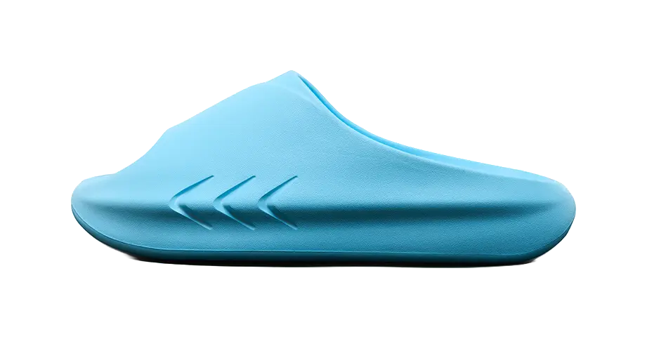 Rigorer Shark Slides - Light Blue Slide Slippers for Unisex 