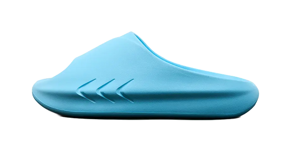 Rigorer Shark Slides - Light Blue Slide Slippers for Unisex 