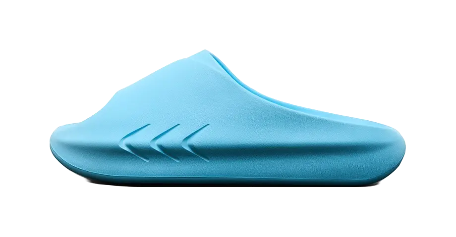 Rigorer Shark Slides - Light Blue Slide Slippers for Unisex 