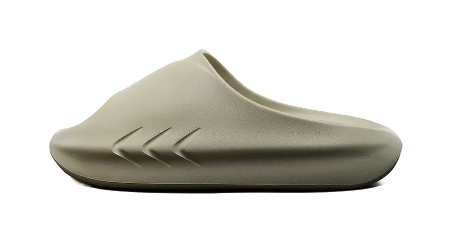 Rigorer Shark Slides - Pale Gray Slide Slippers for Unisex 