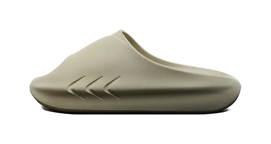 Rigorer Shark Slides - Pale Gray Slide Slippers for Unisex 