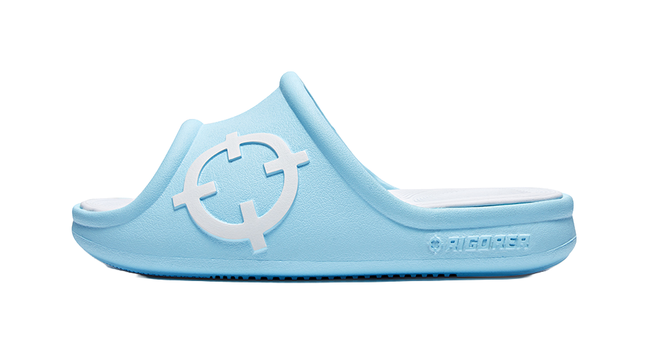Rigorer Skyrim 1 Slide - Moon Blue White Slide Slippers for Unisex 