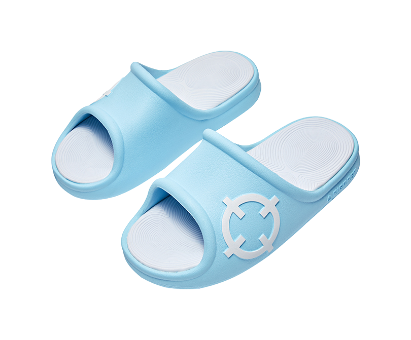 Rigorer Skyrim 1 Slide - Moon Blue White Slide Slippers for Unisex 