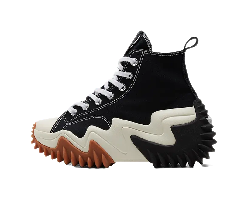 Run Star Converse Motion Black Gum Honey  vjsneaker.com