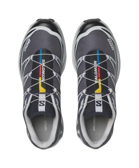 SALOMON XT 6 Cushioning And Abrasion Resistant Coverage Low top Casual Running Shoes Unisex Black Gray Blue  vjsneaker.com