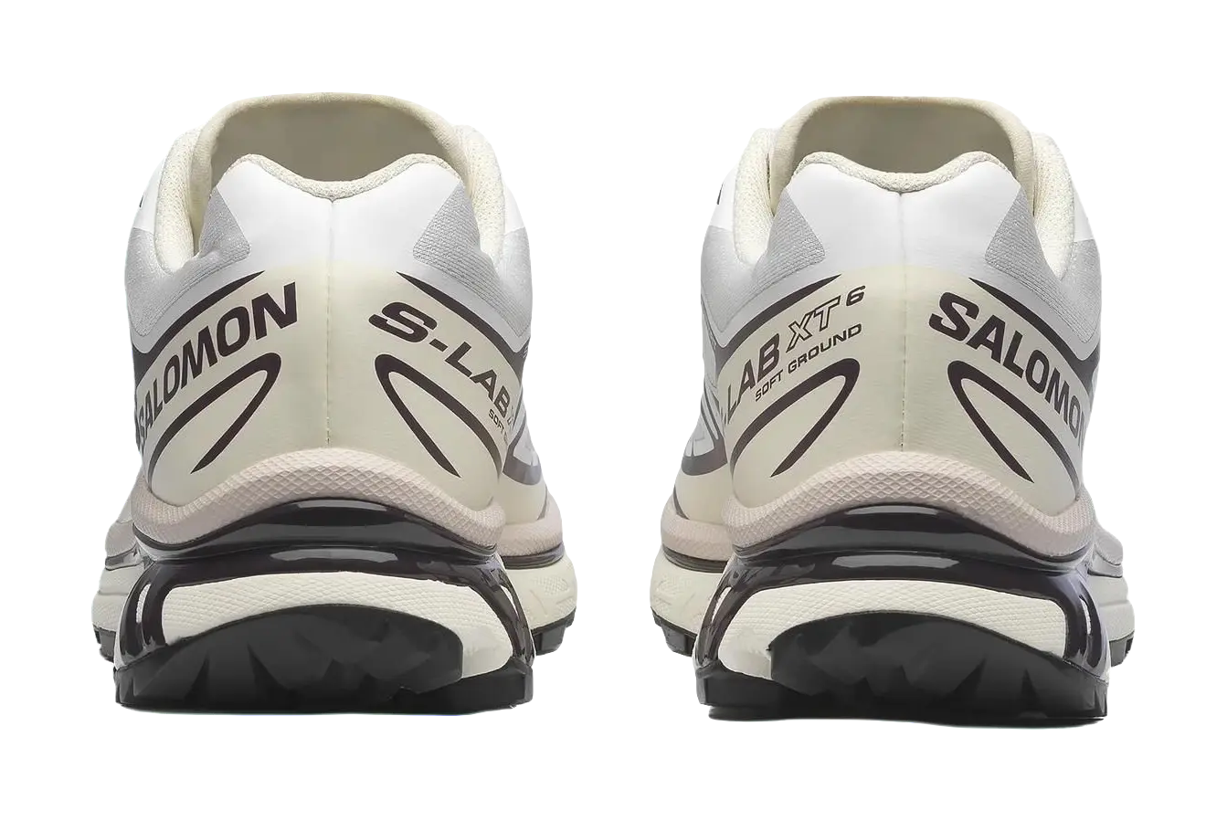SALOMON XT 6 Cushioning Coverage Support Abrasion Resistant Low top Casual Running Shoes Unisex White  vjsneaker.com